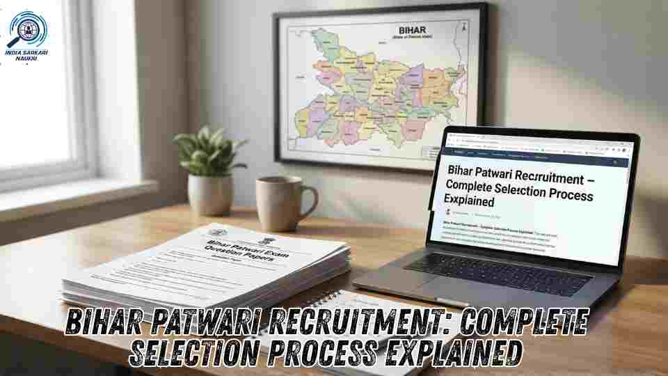 Bihar Patwari Recruitment: Complete Selection Process Explained